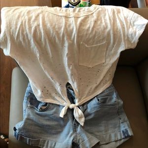 Fashion nova top H&M shorts